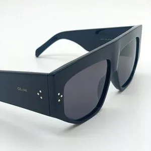 ? NEW Celine CL40106I 01A Women Sunglasses Celine CL40104I 01A 55/18 145 *3 Sunglasses New 100  main image 3